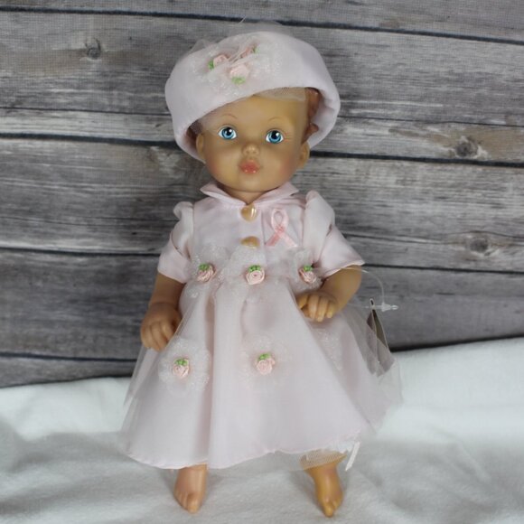 SWEET REMINDER ASHTON DRAKE DOLL BREAST CANCER COLLECTION 37469-CRT -COA -NIB - Picture 1 of 12